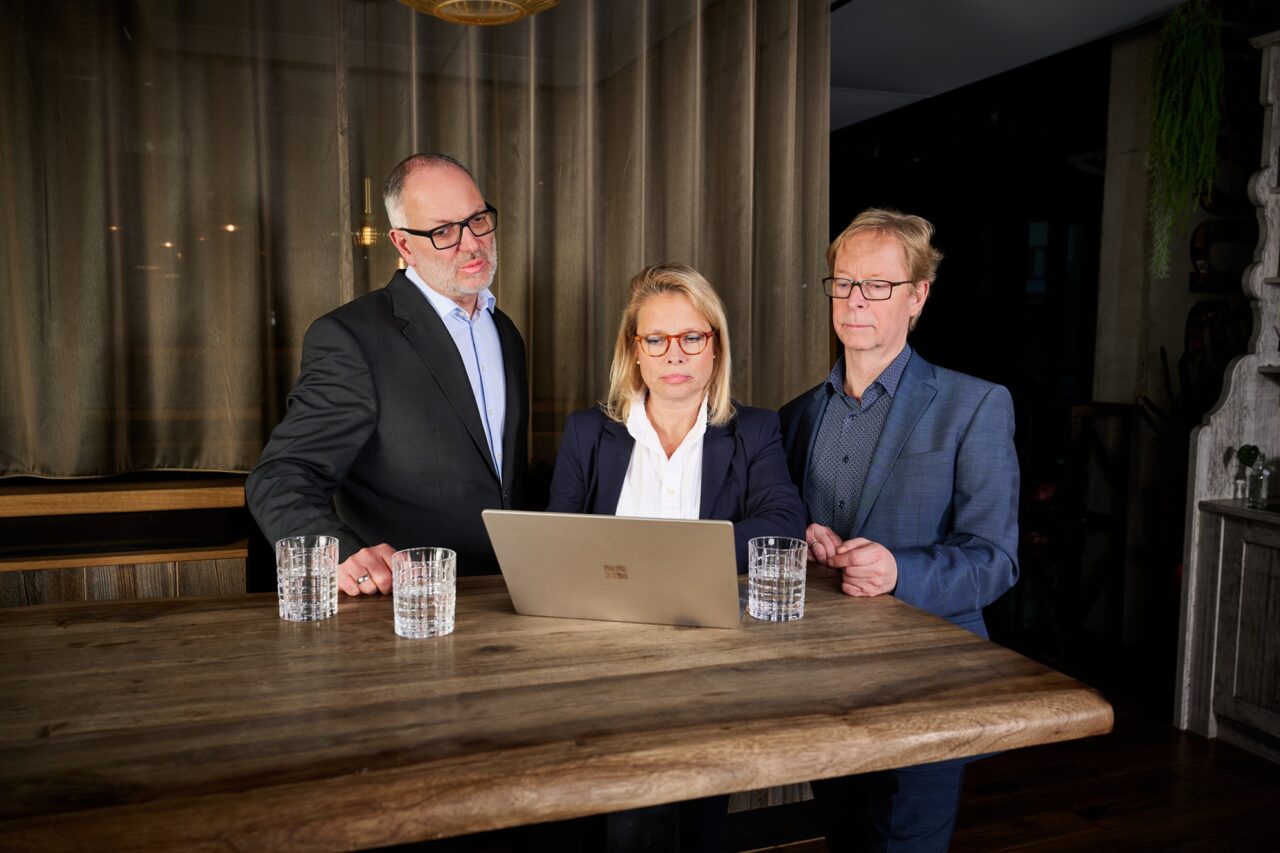 Management Team der unitels consulting, Roman Schmitt, Margitta Malmström, Kai Uwe Wagner